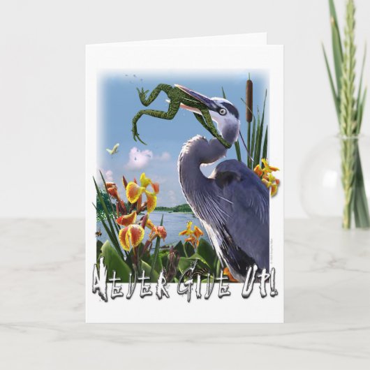 決してあきらめないで下さい! カード (正面)