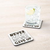 決してあきらめないで下さい コースター (右側)