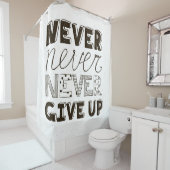 決してあきらめないで下さい シャワーカーテン (インサイチュ)