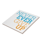 決してあきらめないで下さい タイル (側面)