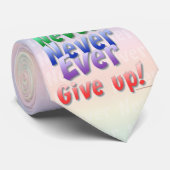 決してあきらめないで下さい ネクタイ (ロール)