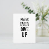 決してあきらめないで下さい ポストカード (スタンド正面)