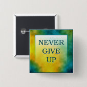 決してあきらめないで下さい 缶バッジ (正面&裏面)