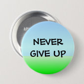 決してあきらめないで下さい 缶バッジ (正面&裏面)