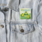 決してあなたの下着のカエルを見つけるように 缶バッジ (インサイチュ)