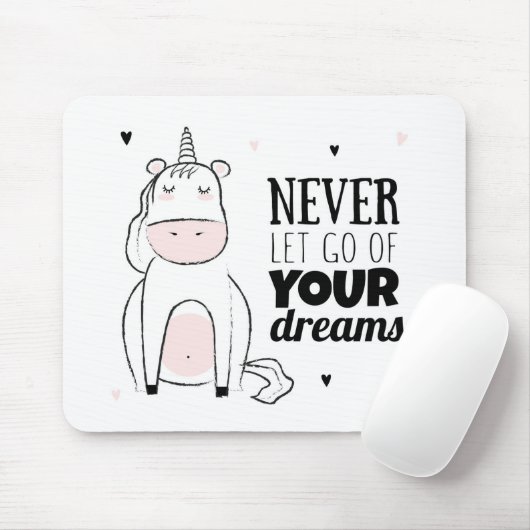 決してあなたの夢を放さないで下さい マウスパッド (マウス)