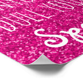 決してあなたの輝きを鈍くさせる誰にも引用文 |グリッター ポスター (角)