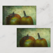 決してそのような献身的なカボチャがありませんでした 名刺 (正面/裏面)