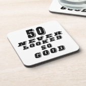 決してとてもよく見る50 コースター (左側)