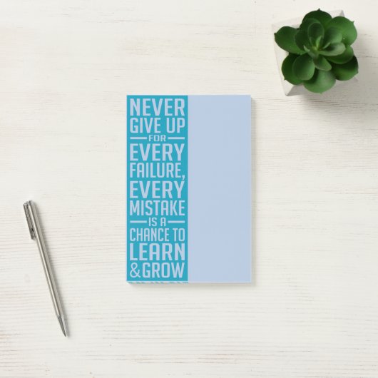 決してやる気を起こさせるなポスト・イットをあきらめないで下さい ポストイット (オフィス)