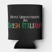 決してアイルランドの遺産を過小評価しイタリアンな誇りを持ったいこと 缶クーラー (裏面)