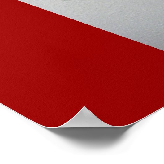 決してアップしない与え、ボクシング手袋フレームプリント ポスター (角)