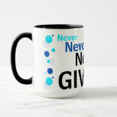 "決してアップしない"エンベ与えルムグ マグカップ (左)