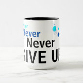 "決してアップしない"エンベ与えルムグ マグカップ (中央)