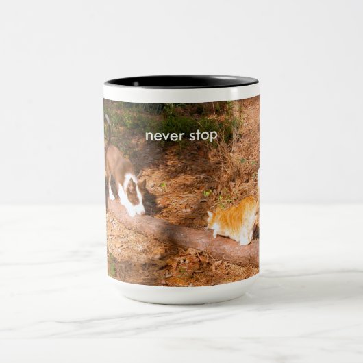 決してストップ マグカップ (中央)