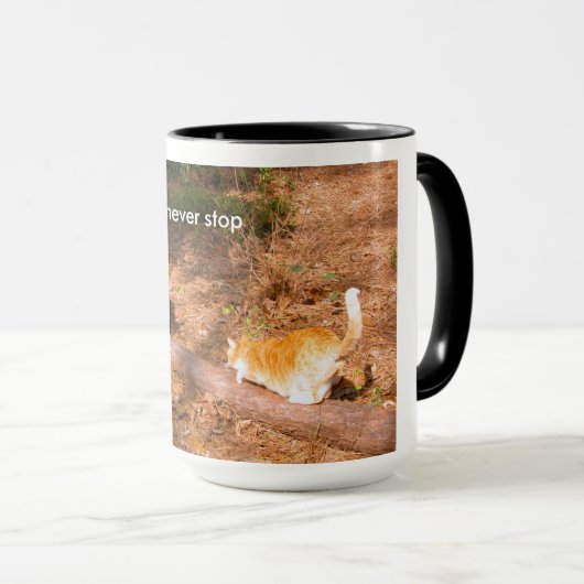 決してストップ マグカップ (正面右)