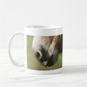 決してチャンスを恋しく思わないで下さい コーヒーマグカップ (左)