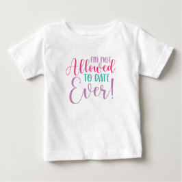 決してデートなんてさせない ベビーTシャツ