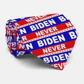 決してバイデン氏赤と青 ネクタイ (ロール)