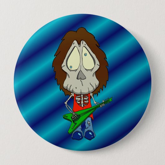 決してバンドを残すこと 缶バッジ (正面)