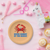 決してビーチ ペーパープレート (パーティー)