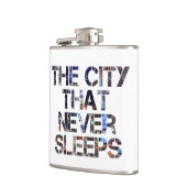 "決してフラスコ"眠らない都市 フラスク (左)