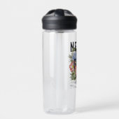 決してフローラのスローガンを失った取得しない ウォーターボトル (正面)
