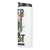 決してフローラのスローガンを失った取得しない タンブラー (回転右)