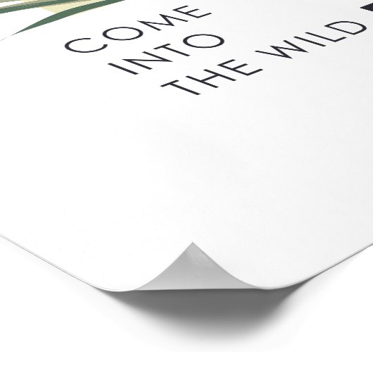 決してフローラのスローガンを失った取得しない ポスター (角)