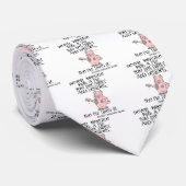 決してブタと苦闘しないで下さい ネクタイ (ロール)