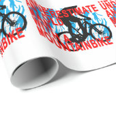 決してマウンテンバイクを持つ老人を過少見積りしないで下さい。.p ラッピングペーパー (ロールコーナー)