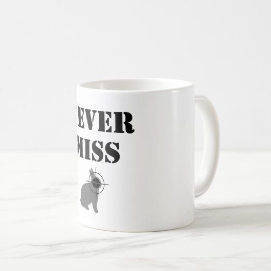 決してマグを恋しく思わないで下さい コーヒーマグカップ (正面右)