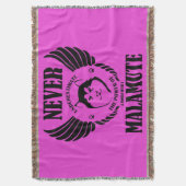 決してマラミートを過小評価しない スローブランケット (正面縦)