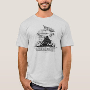 決してメモリアルデーのTシャツを忘れないで下さい Tシャツ