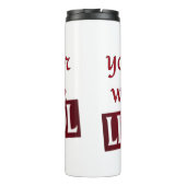 決してリヴァプールまで歩かないだろう タンブラー (裏面)