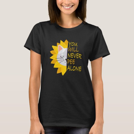 決して一人で歩くことはない Tシャツ (正面)