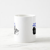 決して三I知らないで下さい コーヒーマグカップ (中央)