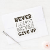 決して上に与えしない スクエアシール (封筒)