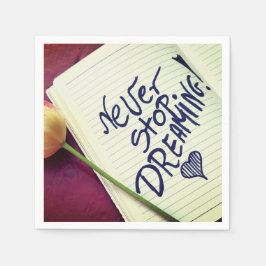 決して上に与えしない スタンダードカクテルナプキン