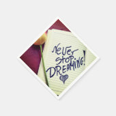 決して上に与えしない スタンダードカクテルナプキン (角)