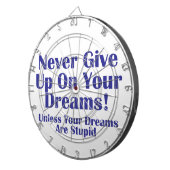 決して上に与えしない ダーツボード (正面右)