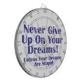 決して上に与えしない ダーツボード (正面左)