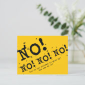 決して上に与えしない ポストカード (スタンド正面)