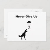 決して上に与えしない ポストカード (正面/裏面)