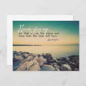 決して上に与えしない ポストカード (正面/裏面)