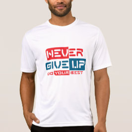 決して上に与えしない Tシャツ