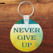 決して上に与えない キーホルダー (正面)