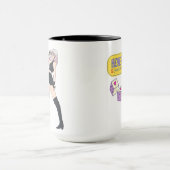 決して上に与えない マグカップ (中央)