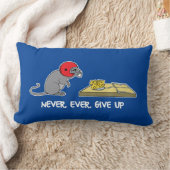 決して上に与えない ランバークッション (ブランケット)