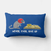 決して上に与えない ランバークッション (正面)